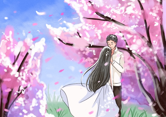 摄图网_401041350_樱花树下的情侣(企业商用).jpg 摄图网_401041350_樱花树下的情侣(企业商用).jpg