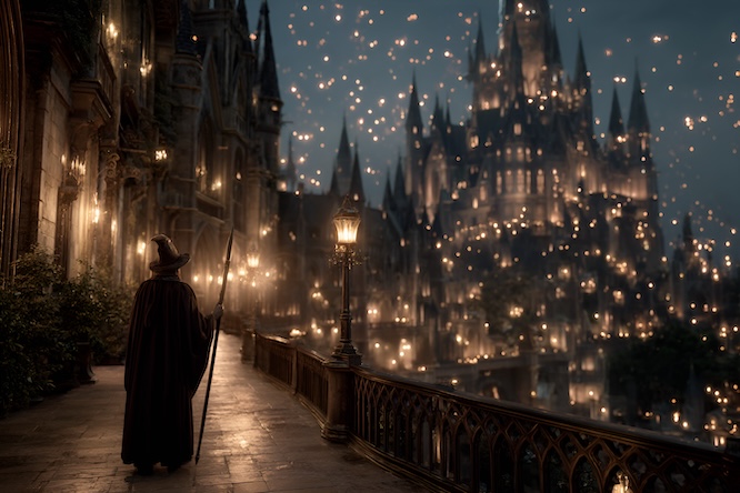 摄图网_602432517_魔法师与城堡的奇幻之夜（企业商用）.jpg