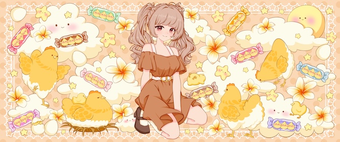 摄图网_402423592_十二生肖酉鸡二次元插画banner（企业商用）.jpg